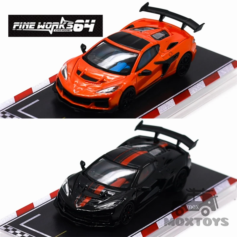 Fine Works64 1:64 Corvette C8 ZR1 Diecast Model Car