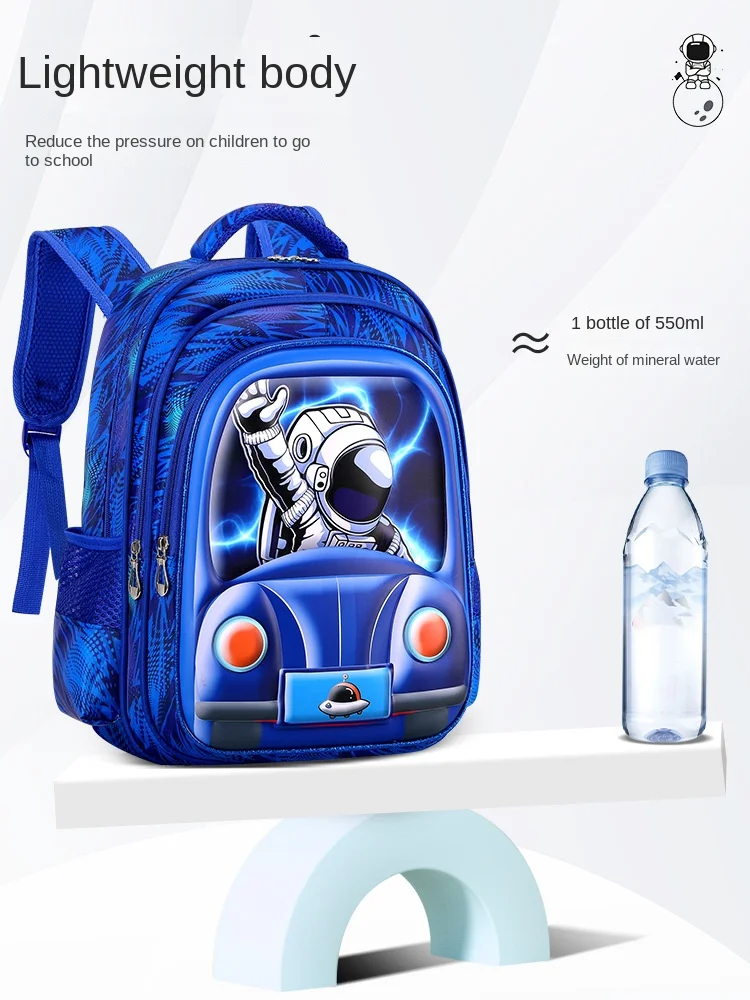 Disney Frozen School Bag For Boy Girl Spider Man Sofia Primary Student Shoulder Orthopedic Backpack Large Capacity Mochilas