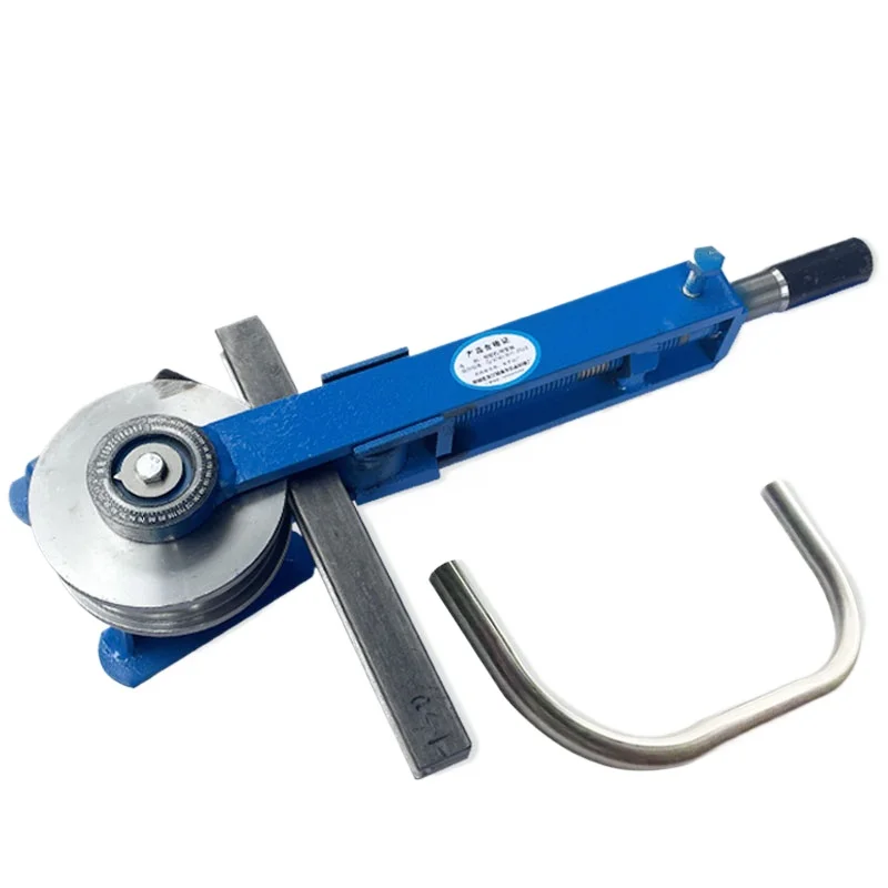 For Stainless Steel Pipe Manual Die Wheel Bender Small Scale Bender