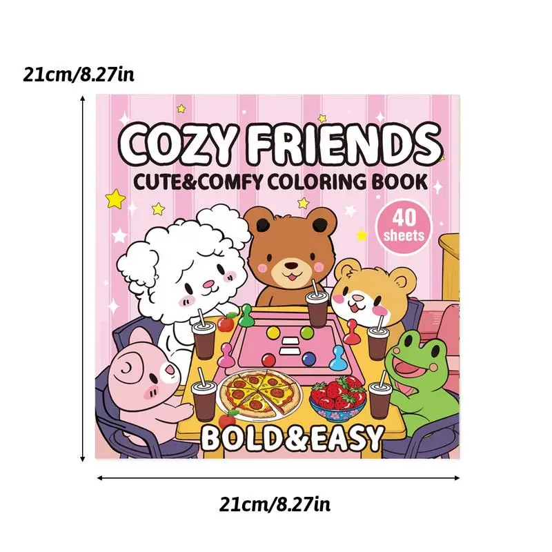 Coloring Book For Adults And Kids 40 Sheets Coloring Books Painting Book Doodle Book Stress Relief Drawing Toy For Family