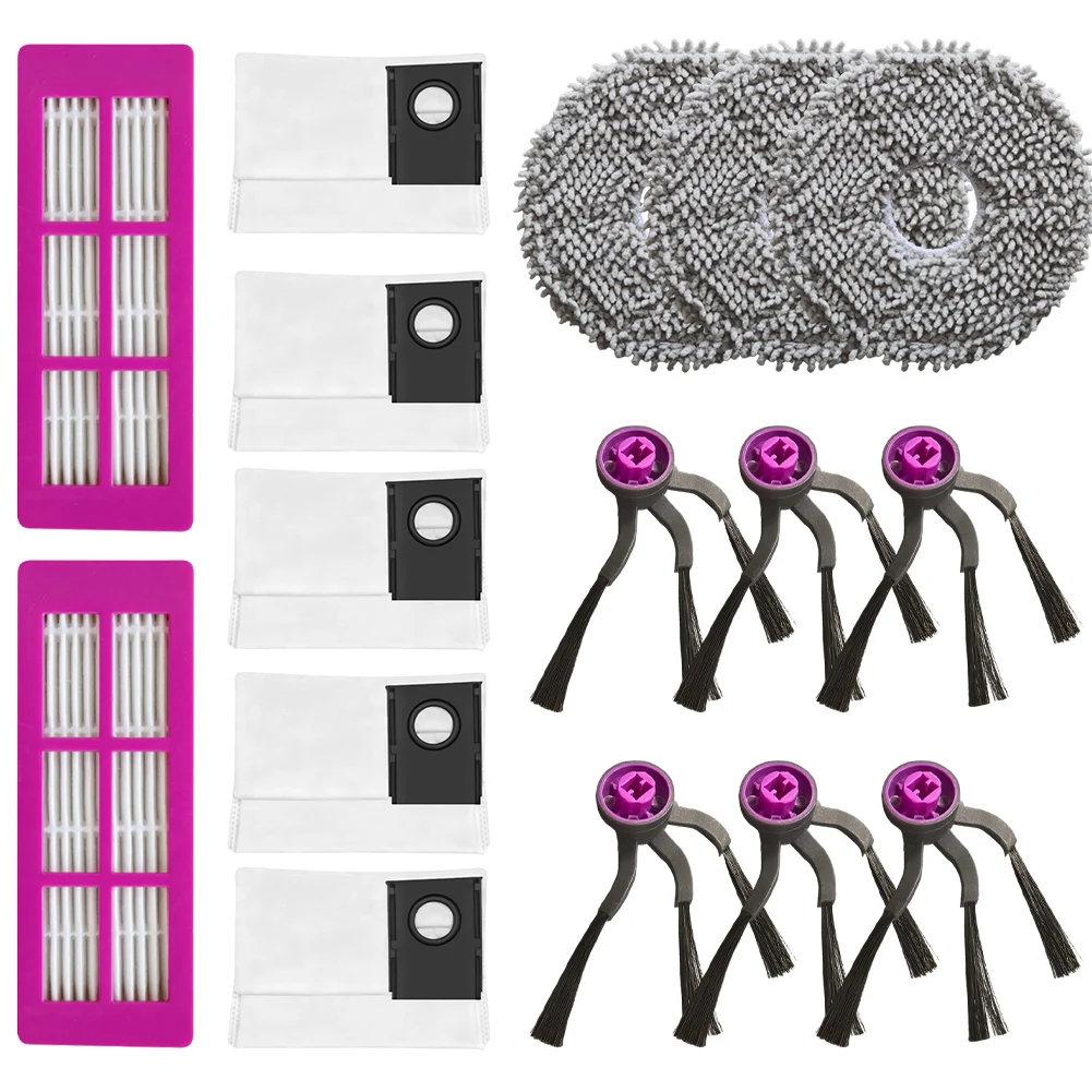 

For Midea V16 For Eureka J15 For Eureka For Evo Ultra Robotic Vacuum Cleaner Automatic Empty Brush Head, Filter, Mop Dust Bag