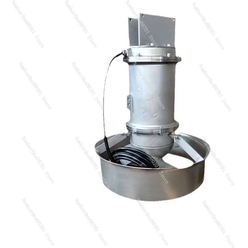 

QJB Погружной миксер из нержавеющей стали Высокоскоростная погружная мешалка с потоком Осадочный бак Погружной пропеллер