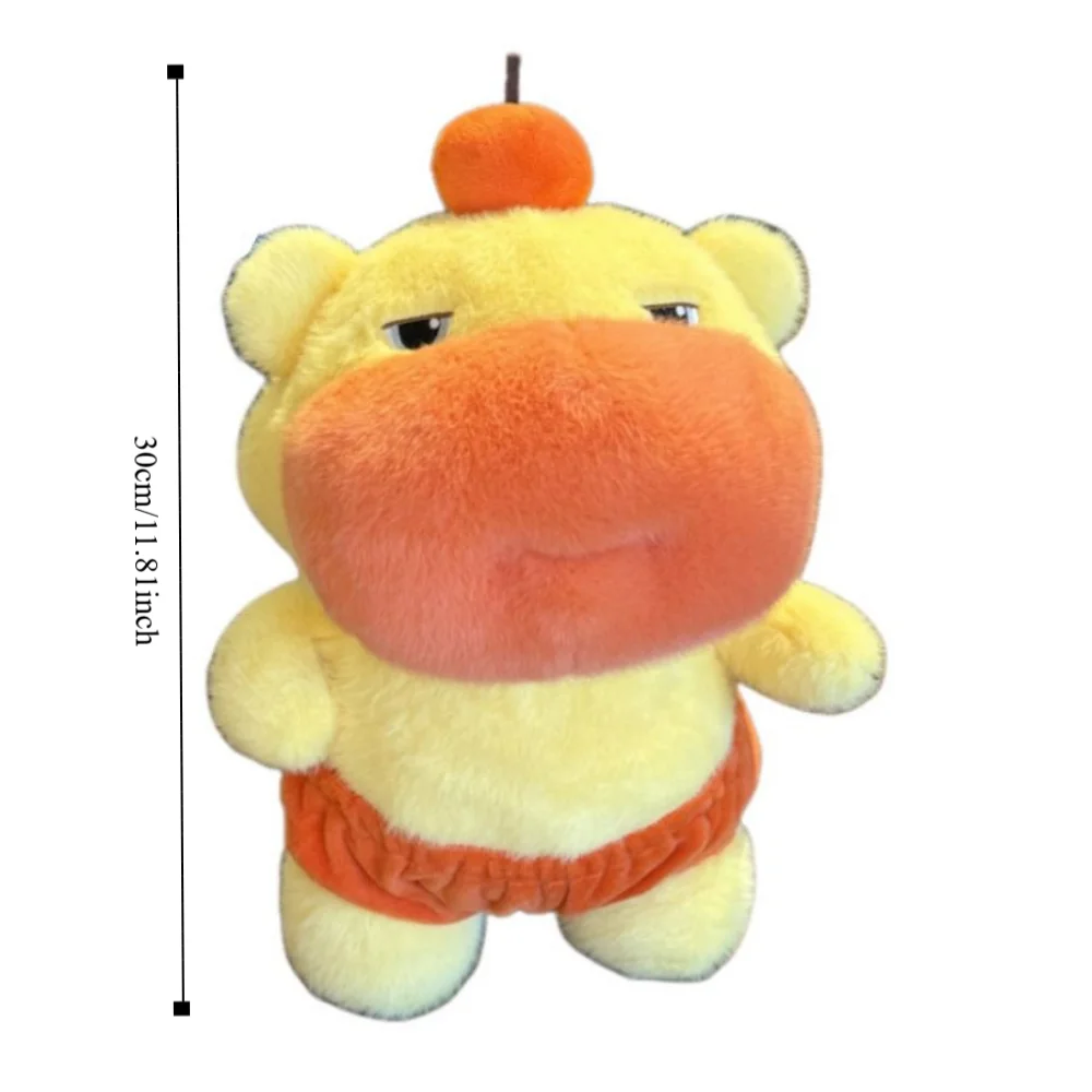 Capybara Water Dolphin Doll Pendant Cartoon Lovely Dolphin Doll Plush Keychain Fluffy Soft Stuffed Dolphin Doll Keyring Kids Toy