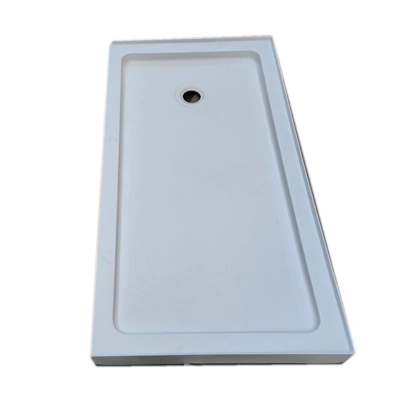 square Shower Room Acrylic 60inch Shower Tray Floor Base