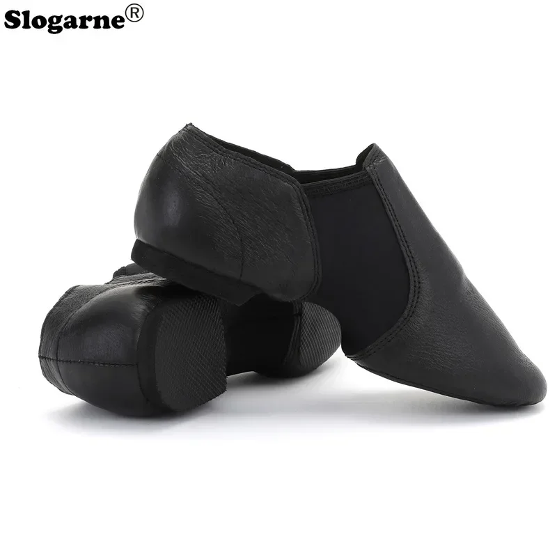 ใหม่หนังเทียมแจ๊สรองเท้าผู้หญิงโยคะในร่มกีฬารองเท้าสุภาพสตรีรองเท้าส้นสูง Belly บัลเล่ต์เต้นรํารองเท้าเวทีแสดงสวมใส่