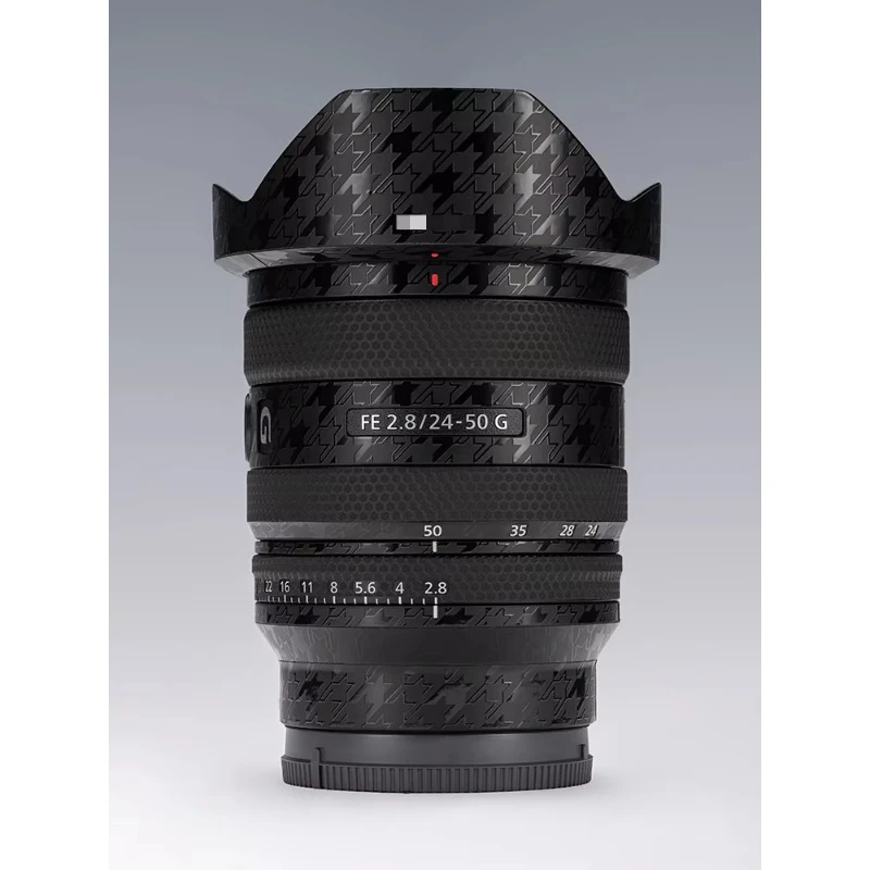 Adesivo personalizzato per Sony FE 24-50mm F2.8 G Decal Skin Obiettivo della fotocamera Pellicola protettiva in vinile avvolgente Cappotto 24-50 2.8 2.8G F2.8G F/2.8