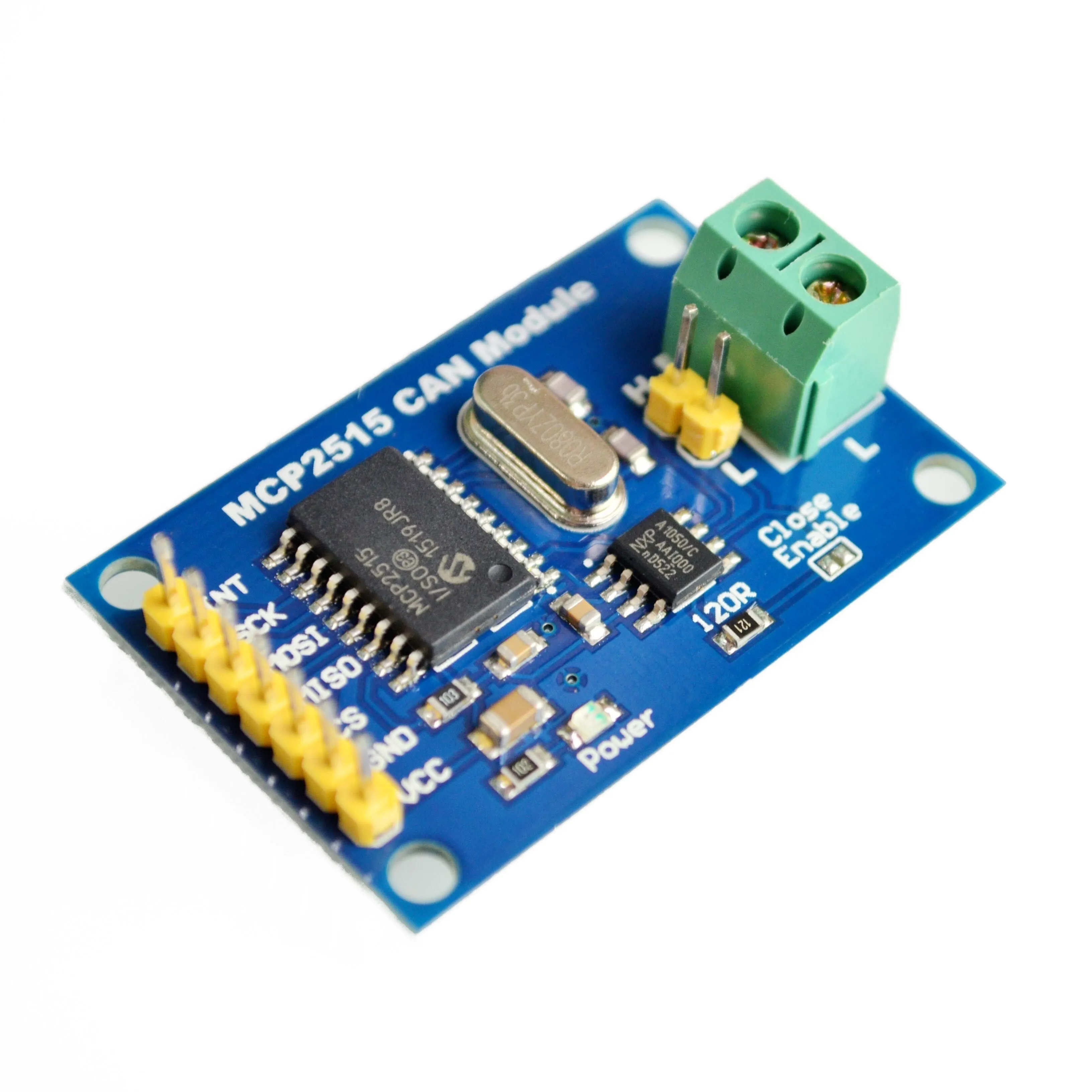 MCP2515 CAN وحدة الحافلة TJA1050 استقبال SPI ل 51 لاردوينو لتقوم بها بنفسك عدة MCU ARM تحكم