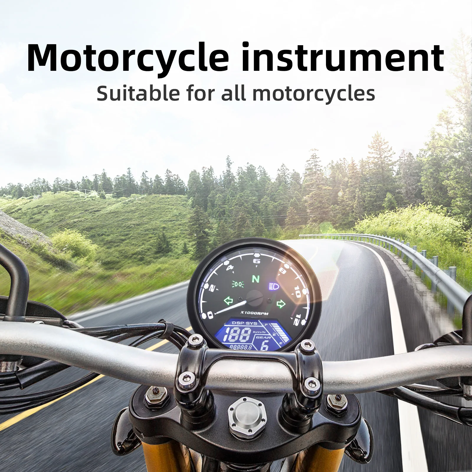 Thumbnail 4 - #12 Latest Motorcycle Speedometers Offers