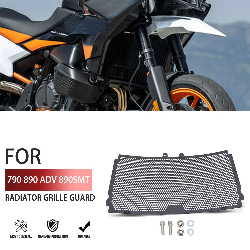 For 890Adv 890 Adventure R 2020-2023 For Husqvarna Norden 901 2022 2023 Motorcycle Radiator Grille Guard Protection Cover Parts