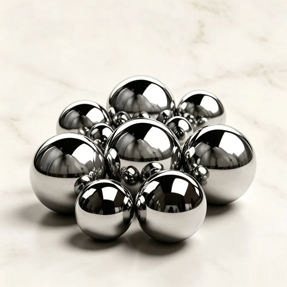 304 Stainless Steel Balls 1.0-19mm 0.5kg/Pack High Precision Polished Bearing Steel Balls Multi-Size in Stock
