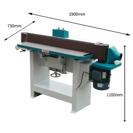 Wood sanding machine vertical edge oscillation abrasive belt sanding machine MM2617