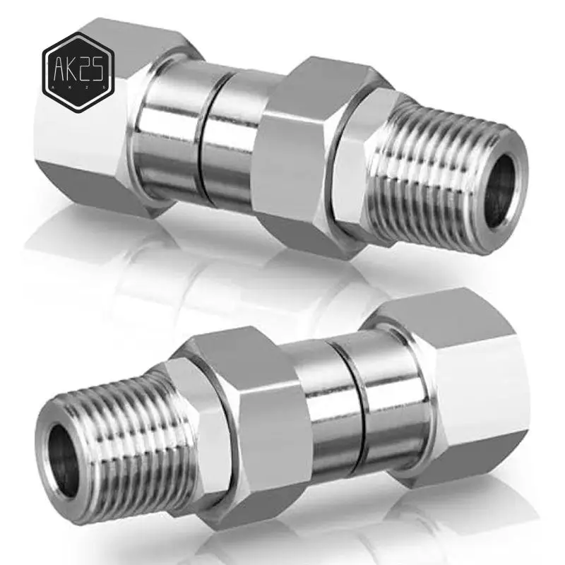 

AK25-2Pcs 3/8Inch NPT Pressure Washer Swivel Fitting,Anti-Twist 3/8Inch Swivel Male To Female Adapter,360° Swivel Connector