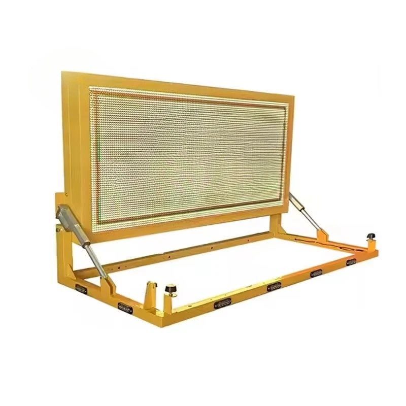 Vehicle mounted LED display dynamic information sign matrix screen Outdoor all road electronic sign Durable metal material