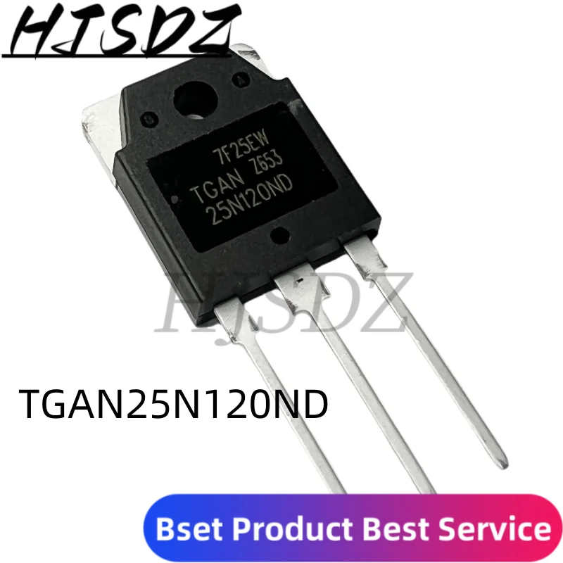 Imagem -02 - Transistor Igbt de Interruptor Novo y Original Unids Lote Tga15n120nd 15n120nd Tgan15n120nd o Tga25n120nd Tgan20n135nd