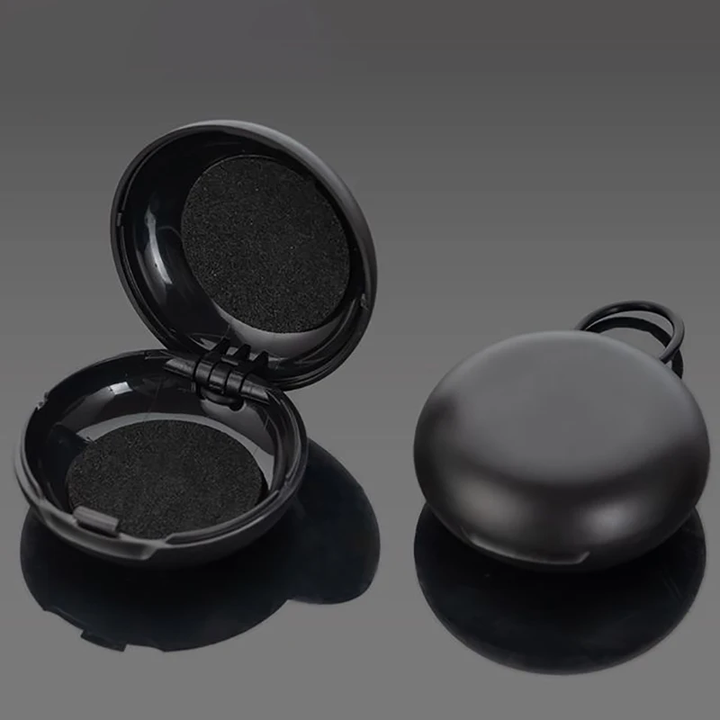 Round Soundproof Earplug Box Mini Portable Plastic Earplug Box Sleeping Earplug Craft Jewelry Earring Organizer