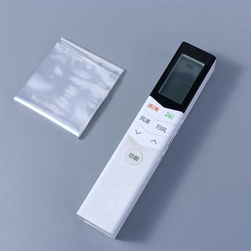 Air Condition Remote Control Protective Waterproof Heat Shrink Film Remote Control Cover Controller Bag Clear Shrink Film