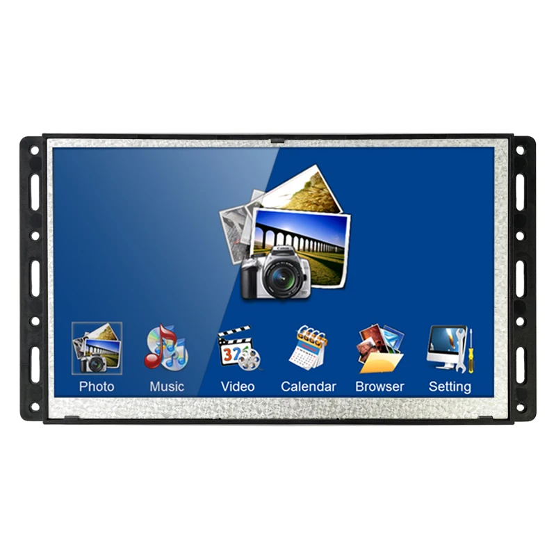 7inch Frameless LCD Screen For POP/POS Display Cardboard Display On Retail Store/Shelf /Mall With USB SD To Play Video In Loop