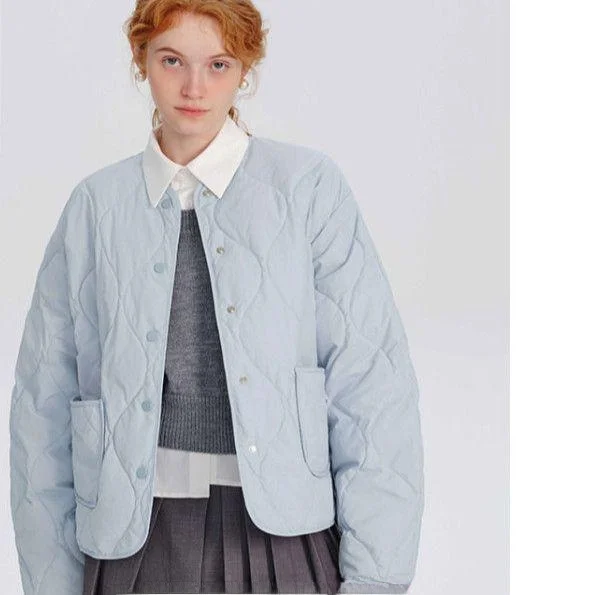 

Lightweight ort Du down Jaet Women's Winter New Sle Korean Version Small Fraance Wind Collarl Faion Match Oute...