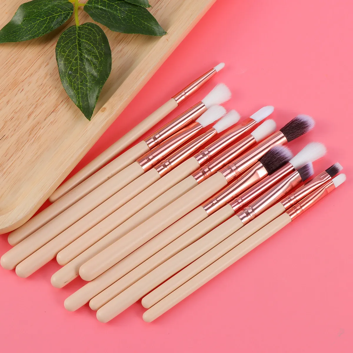 12Pcs Makeup Brush Set Professional Eye Makeup Brushes Powder Foundation Eyeliner Lip Tools Make Up Cosmetics Brush