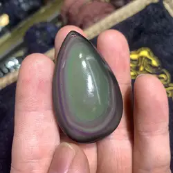 Rainbow Obsidian Necklace Pendant Natural Gemstone Jewelry Pendants For Women For Men For Gift Wholesale !