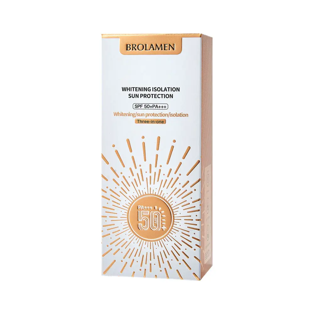 Whitening Isolation Sunscreen CC Cream SPF50 PA Plus Plus Plus Face Primer Concealer Moisturizing Lightweight UV Block