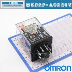 New Authentic Original OMRON General-purpose Relay MKS2P MKS3P MKS2PN MKS3PN MKS2PI -2 DC24V AC220V