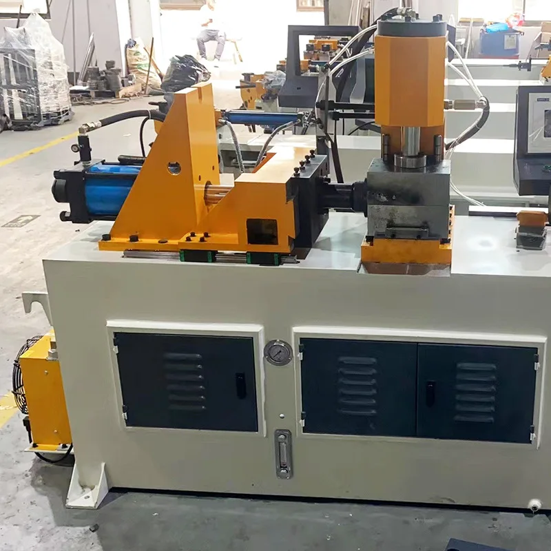 Tube Shrinking Machine Metal stainless steel pipe shrinking flaring machine small tube expanding machine