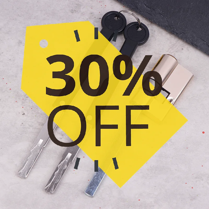 

C-Class Tail, Copper Fingerprint Lock Cylinder For Emergency Anti-Theft Door