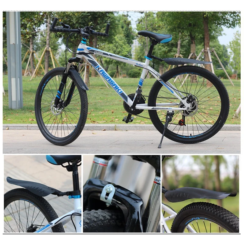 

2 шт. крыло для горного велосипеда, шоссейного велосипеда, переднее и заднее крыло, быстросъемное крыло для шоссейного велосипеда, горное MTB крыло для велосипеда 20 24 26 дюймов