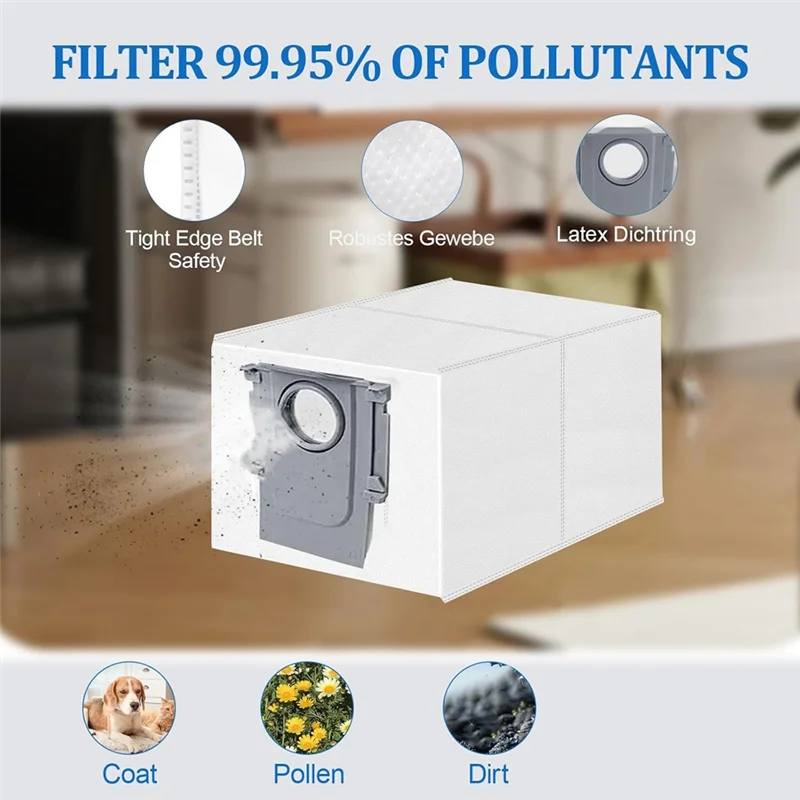 【Berserk】Pieças de reposição para Roborock Qrevo Master/Roborock P10S Pro Robô Aspirador de pó Peças Acessórios