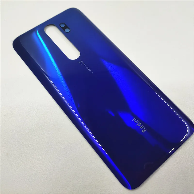 For Xiaomi Redmi Note 8 Pro Battery Cover Rear Glass Battery Door Housing Replacement Parts For Redmi Note8 Pro Back Cover