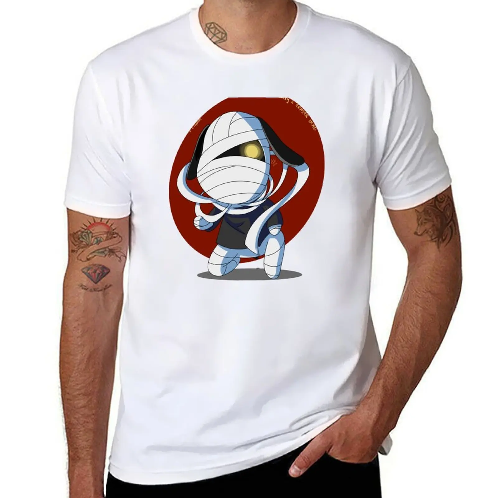 

Lucky x eraser head T-Shirt cotton tshirt 100% t shirt for man T-Shirt