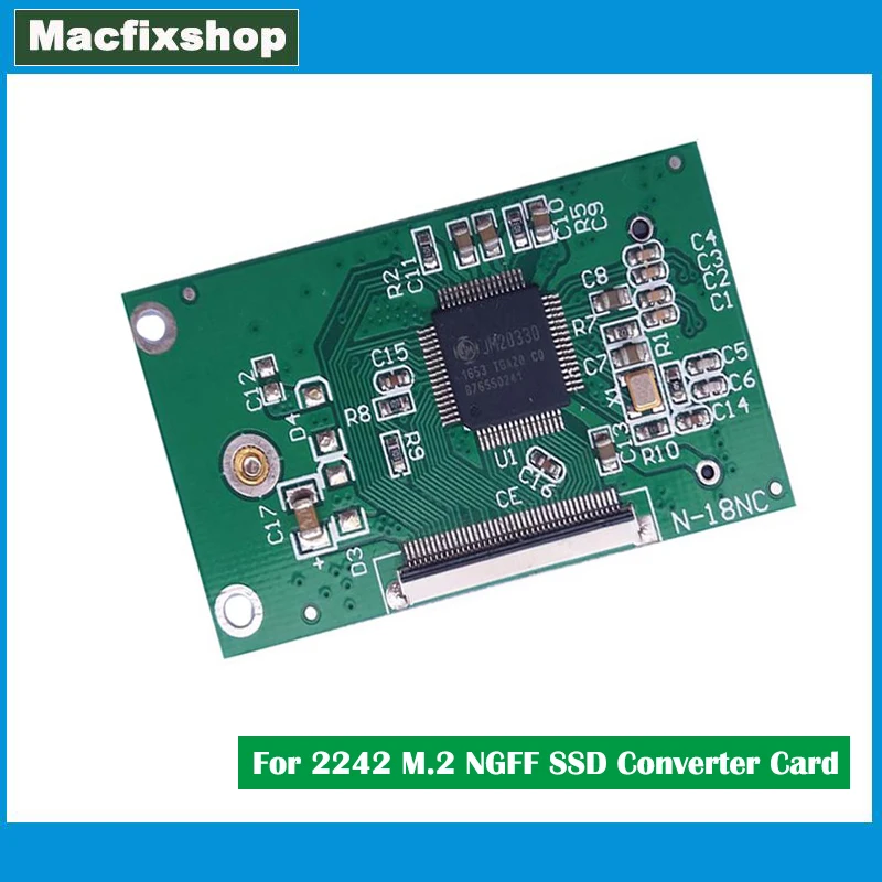 For 2242 M.2 NGFF SSD TO ZIF (CE) M.2 NGFF SSD TO ZIF (CE) Adapter Conversion Card