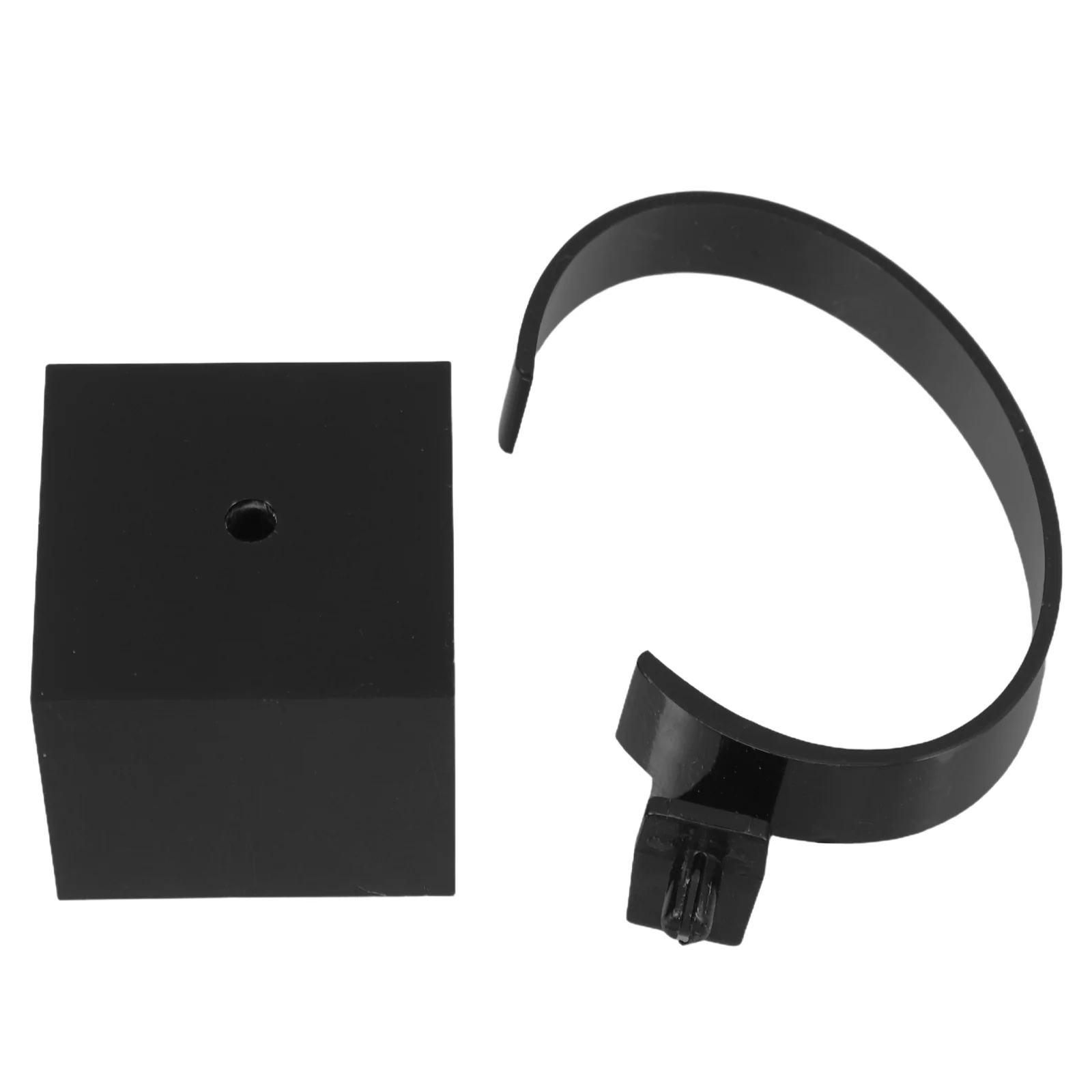 

1Pcs Black Acrylic Watch Rack Display Stand Holder Jewelry Bracelet Organizer Protects Scratch Drop Dust Resistant