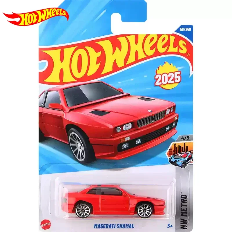 2025C Originale Hot Wheels Auto Maserati Shamal 1/64 Diecast Giocattoli per I Ragazzi Veicolo Modello In Metallo HW Metro Collezione Regalo Di Compleanno