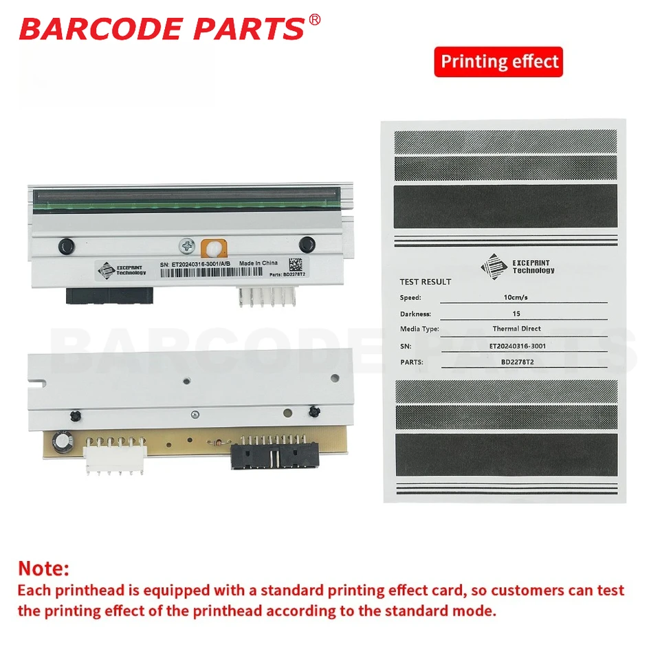 ✓KPW-104-8PBB4-DMX 203dpi Printhead for Datamax I4212 I4212E I