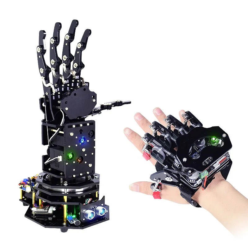 Bionic palm robot, synchronous somatosensory arm robot, teaching kit