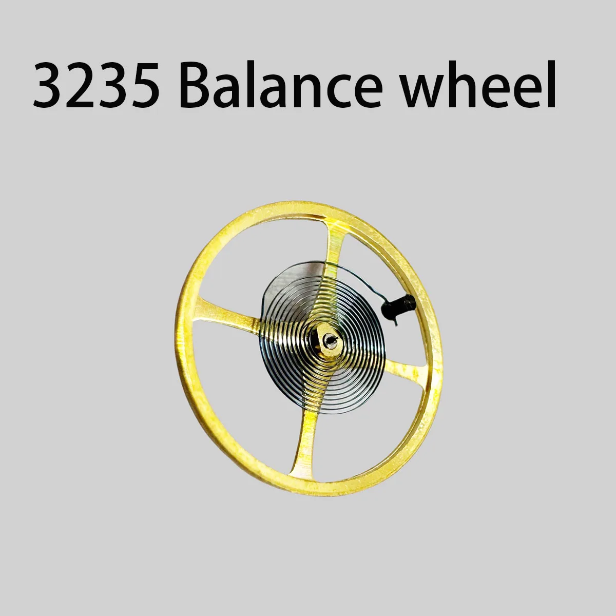 ملحقات حركة الساعة عجلة توازن الحركة Shanghai 3235 مع زنبرك شعر 3285 3230 عجلة توازن