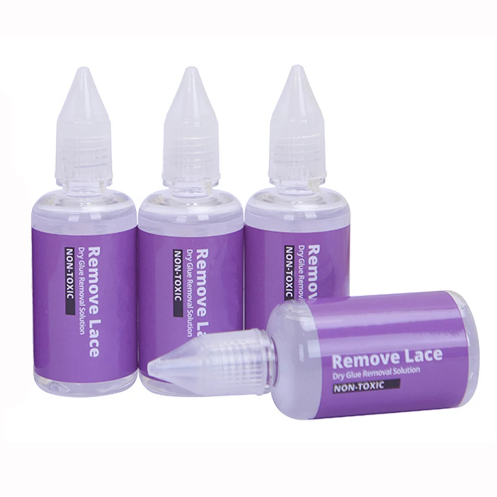 Traceless Hair Extension Plant Oily Glue Remover For Lace Wig Replacement or Toupee Weft Tape Glue Remover SalonUse 30ML