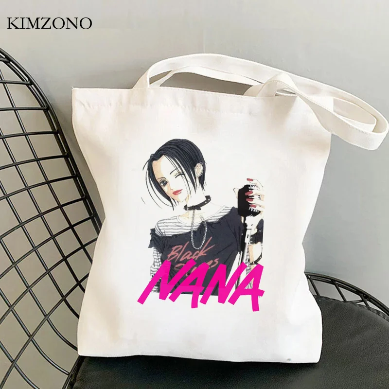 Nana Osaki shopping bag shopper bolsa eco tote cotton bag foldable ecobag sacola sacolas