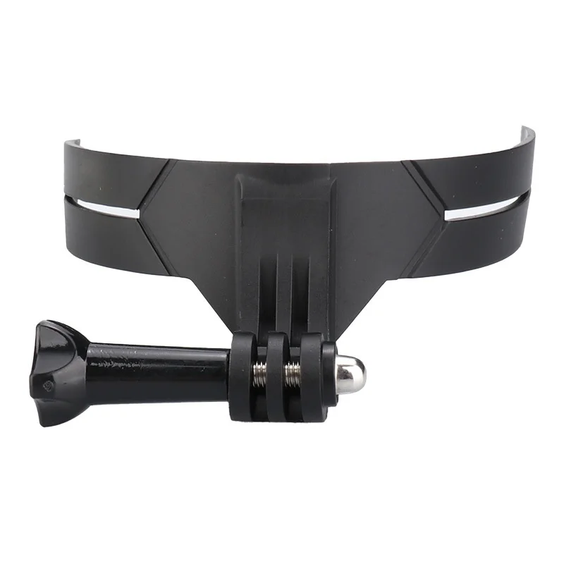 Helm Sepeda Motor Dudukan Dagu untuk DJI OSMO Action 5/4/3 GoPro 13 12 11 10 9 8 Tempat Kamera Wajah Penuh Aksesori Perlengkapan Berkendara