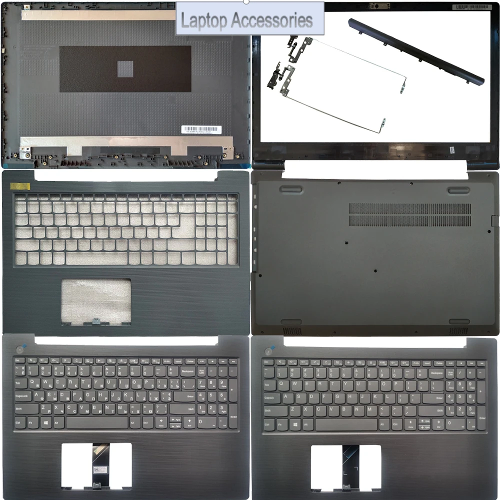 New Case For Lenovo V130-15 V130-15IGM V130-15IKB LCD Back Cover 5CB0R28213/Bezel/Spanish US Keyboard Palmrest Upper/Bottom Base
