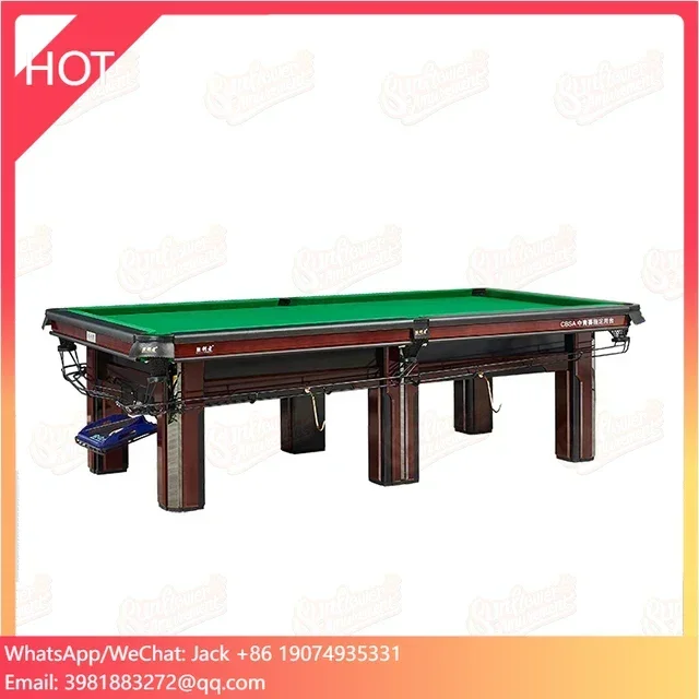 High Quality Multi-size Folding Coin Operated Snooker Table Standard Steel Mat Game Snooker & Billiard Pool Table