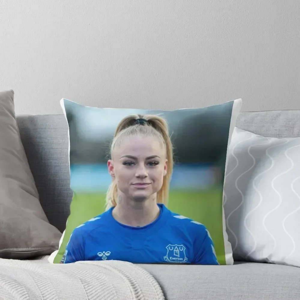 

Alisha Lehmann - Women's football star Throw Pillow Christmas Covers autumn decoration pillow