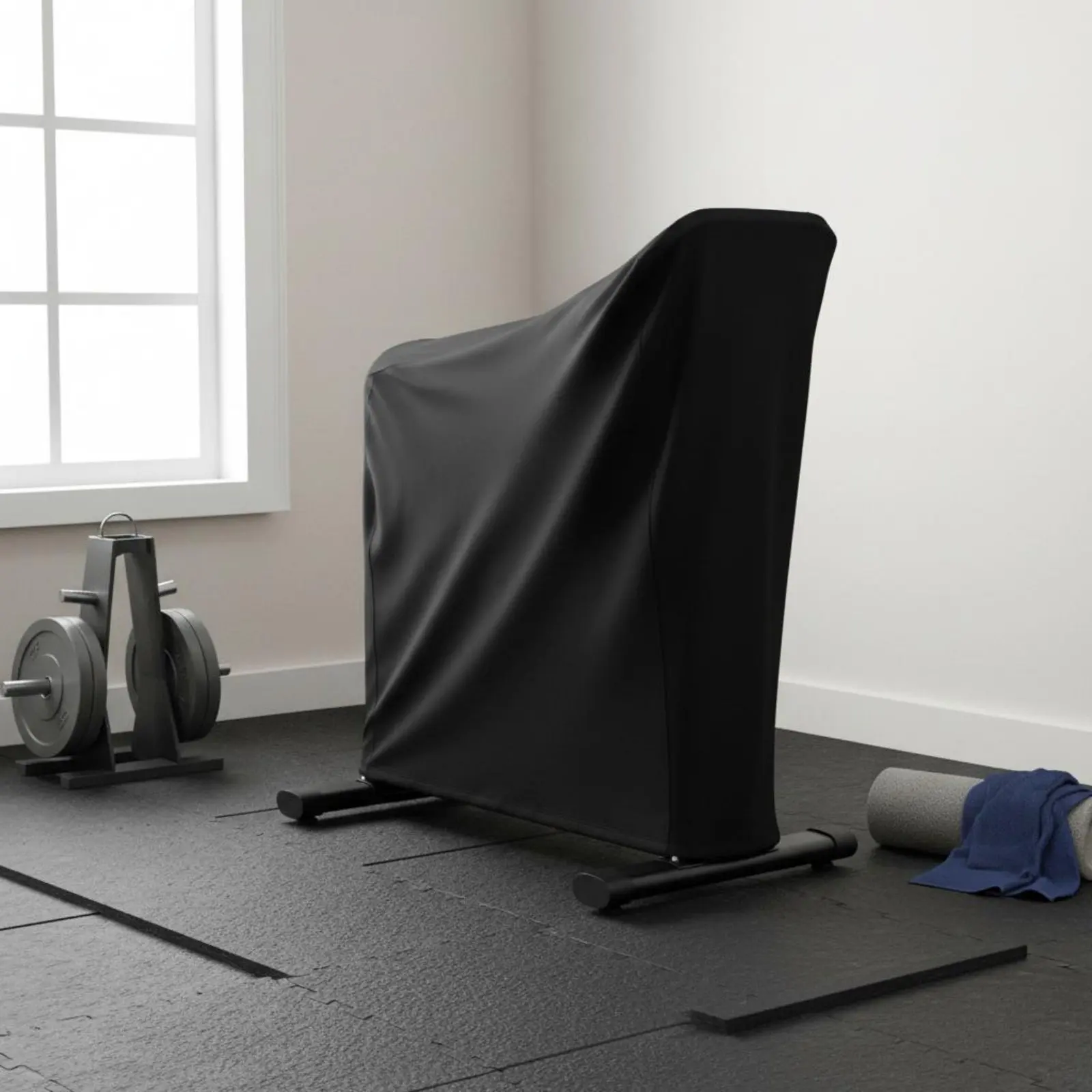 Stationary Bike Bike Cover Dustproof Stationary Bike Bike Dust Cover Foldable Drawstring Fit for Storage