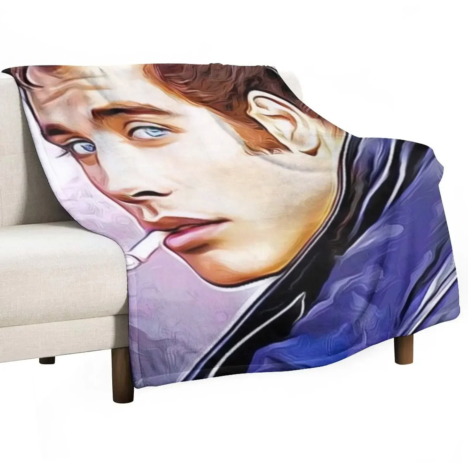 DANNY ZUKO / John Travolta Throw Blanket Beach Kid'S Blankets