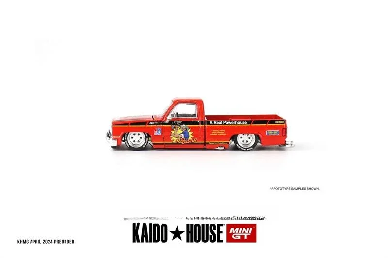 Kaido House x MINI GT 1:64 SILVERADO TAMIYA  “CLOD BUSTER”  Diecast Model Car