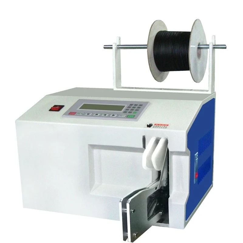 

1PC T15-40 Wire strapping machine 220V Cable Coil Binding Machine Stainless steel hose packaging machine