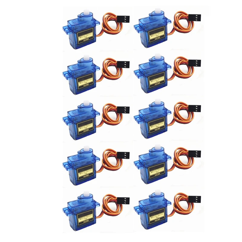 SG90 Mini Gear Mini Servo 9G 1.6KG Mini لـ RC 250 450 طائرة هليكوبتر سيارة نماذج القوارب قطع الغيار