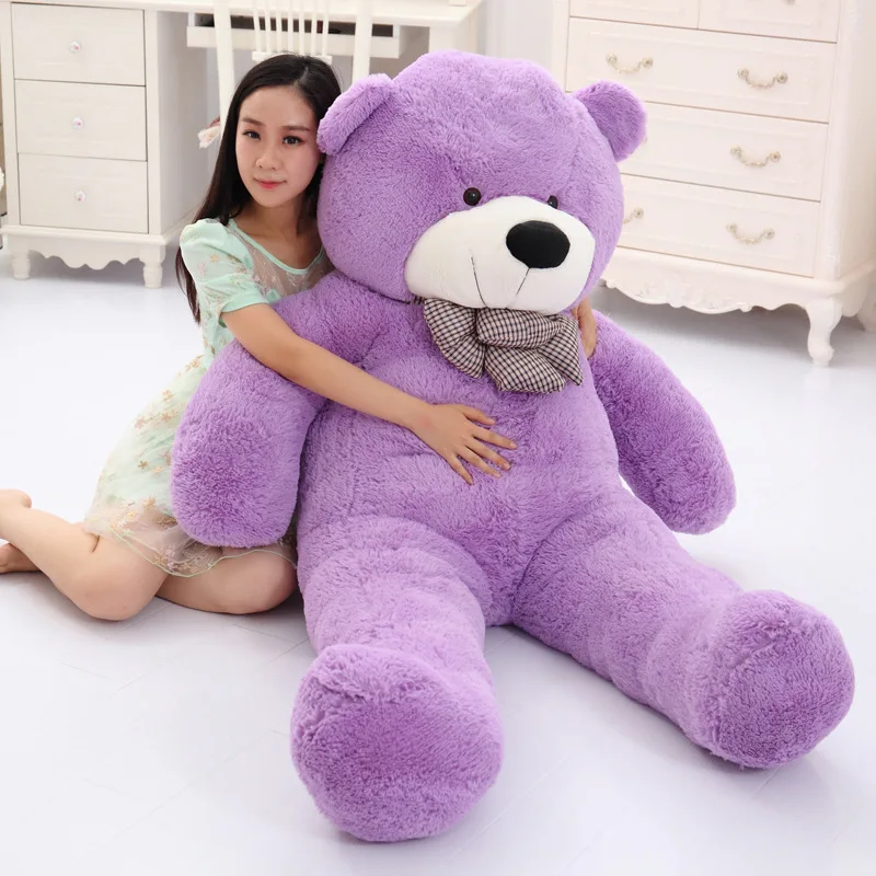 Bear Plush Toy Teddy Bear Doll Shell Unfilled Zipper 60cm/80cm/100cm/120cm/140cm/160cm/180cm/200cm